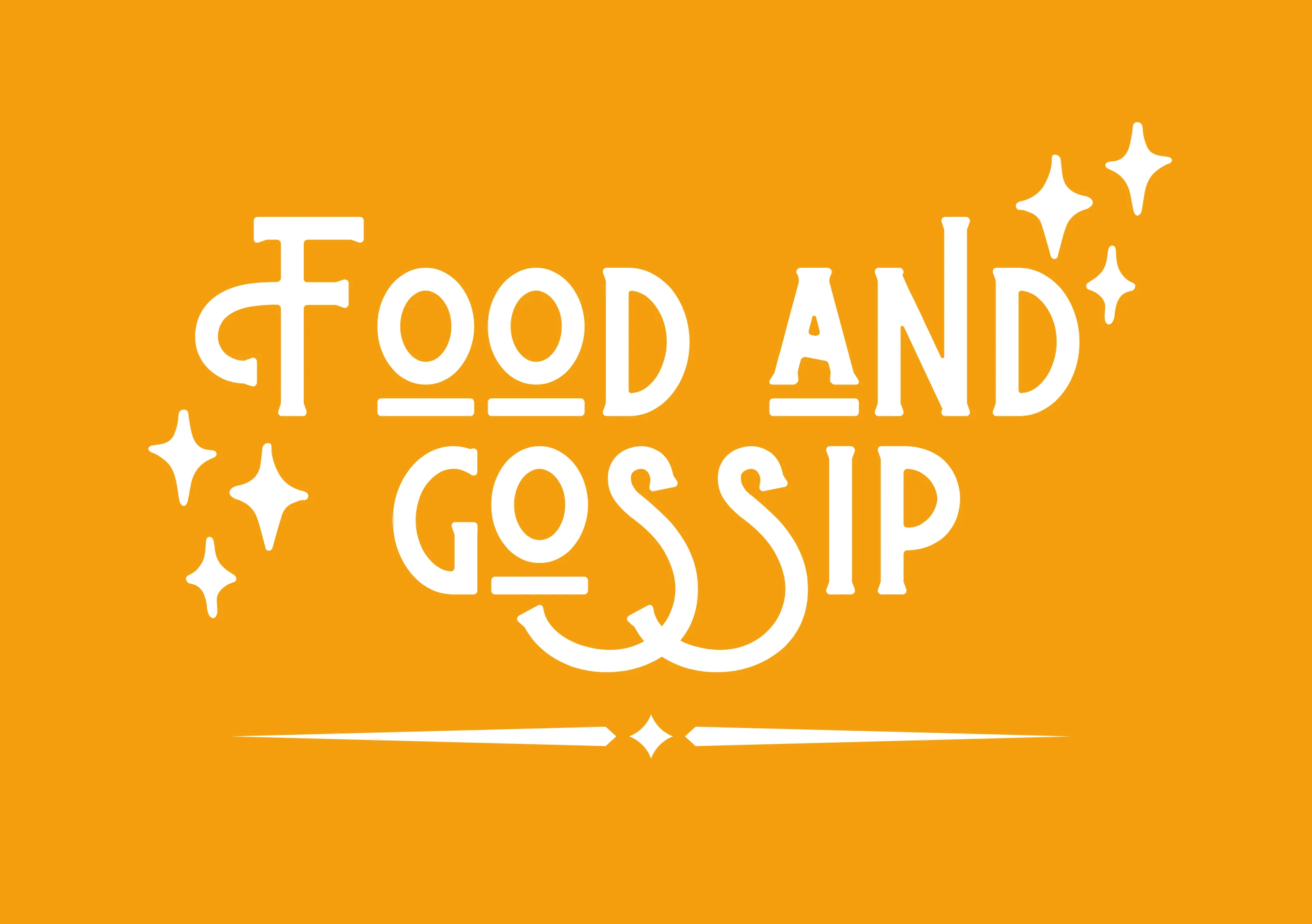 logo d'un festival de gastronomie et de potins