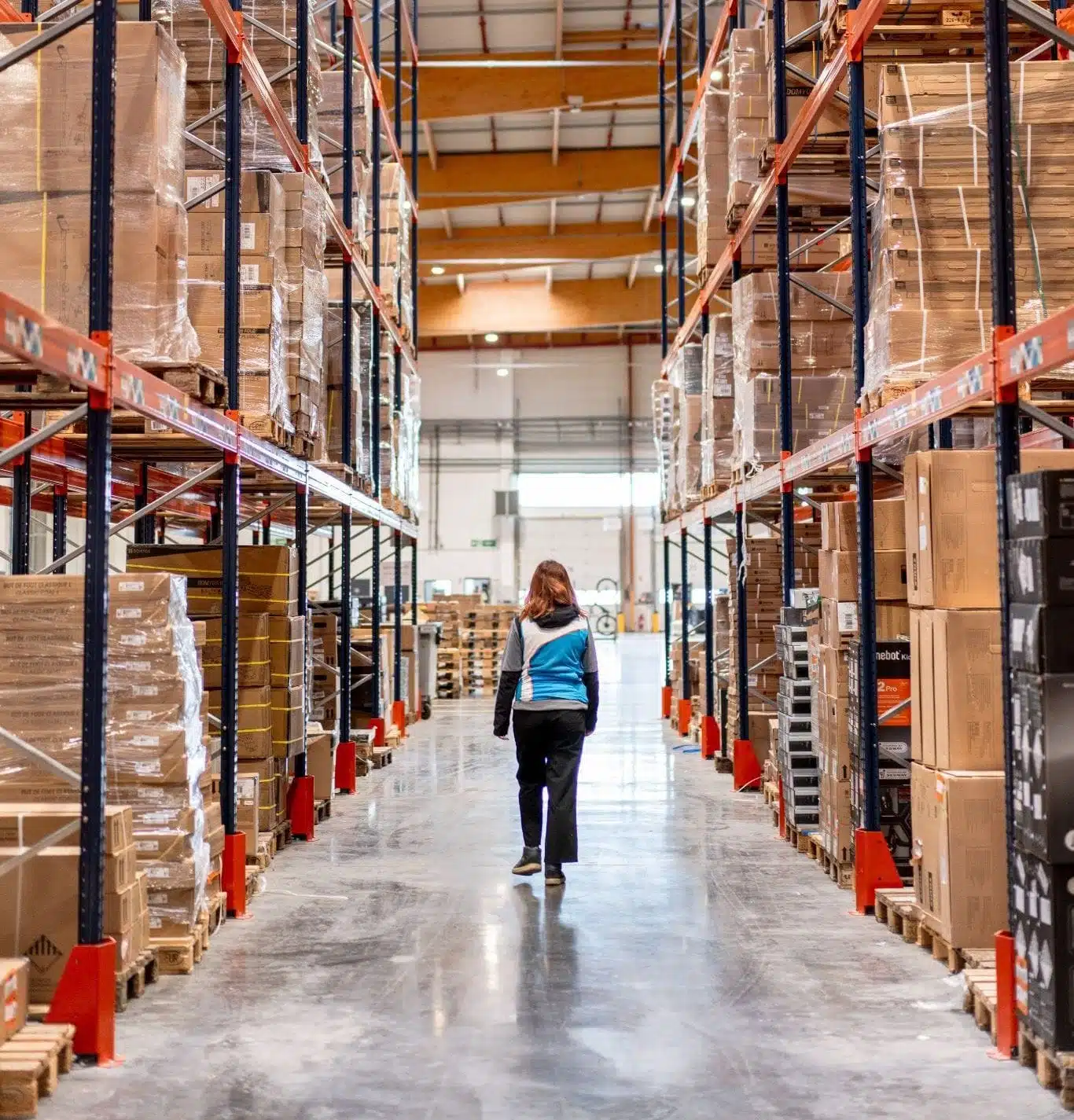 immersion logistique chez Décathlon avec un étudiante en Transport, Logistique et Achats