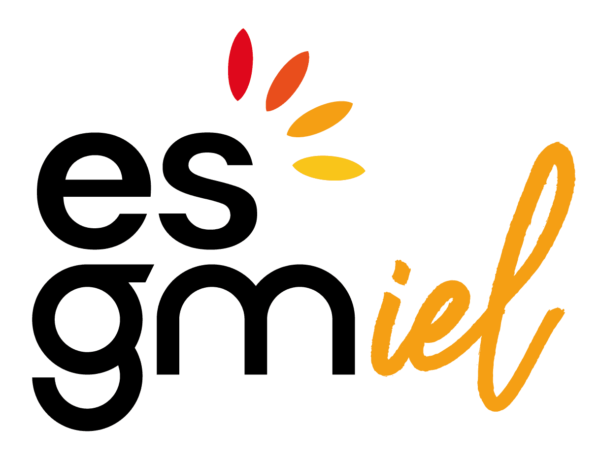 Équipe de foot five ESGM Mulhouse assis sur la pelouse du terrain