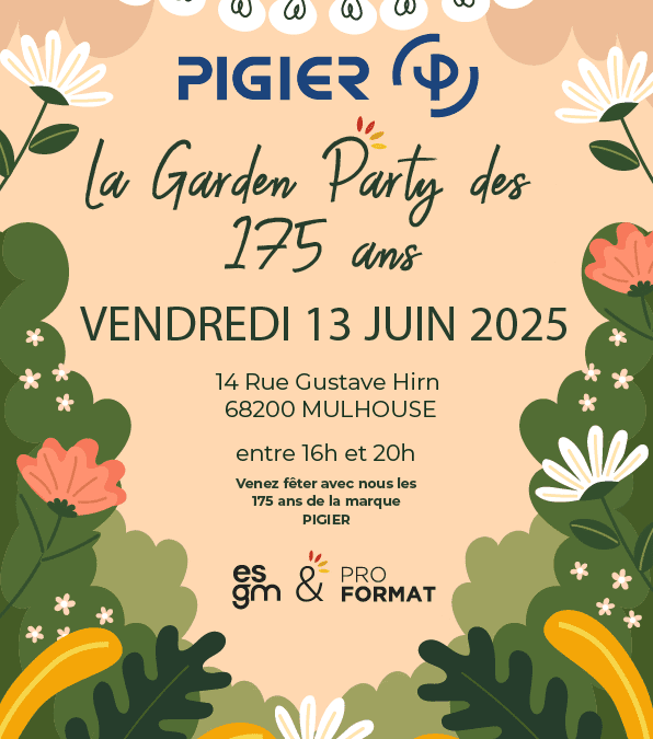 Pigier fête ses 175 ans à Mulhouse !