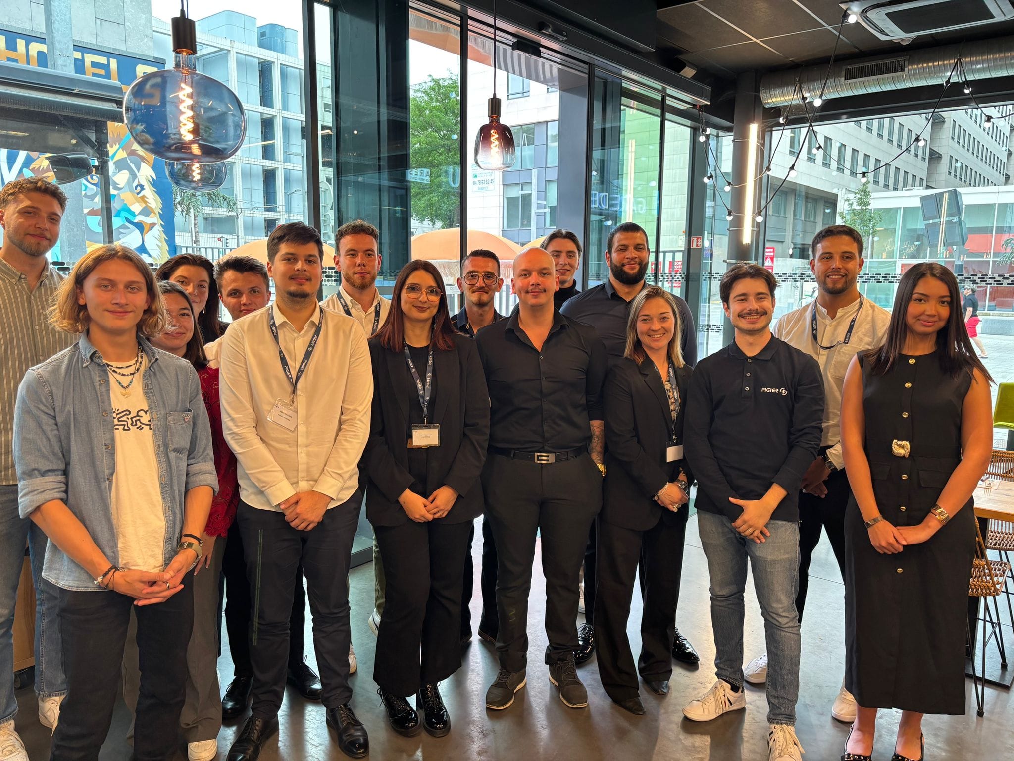 Nos étudiants au concours national de négociation commerciale lors de leurBacheloren commerce à Mulhouse