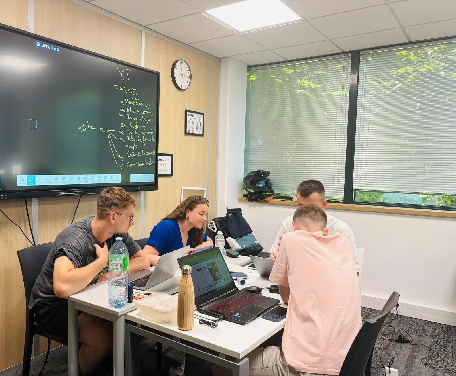 Promotion MCMD lors du challenge performance en travail de groupe