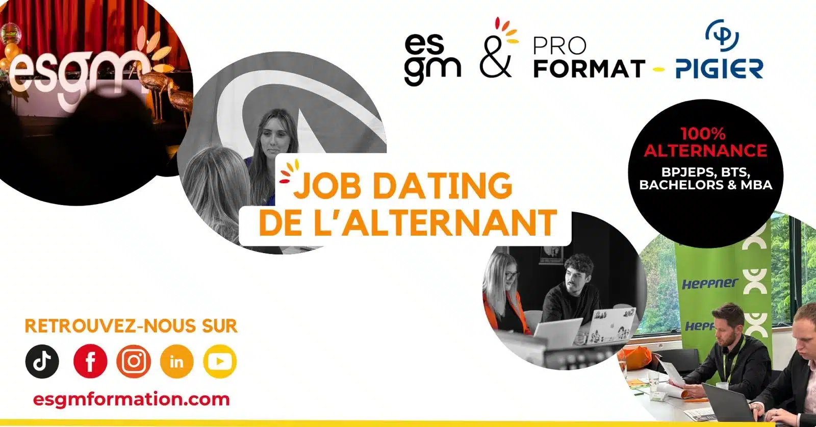 étudiant en alternance dans l'école de commerce de Mulhouse